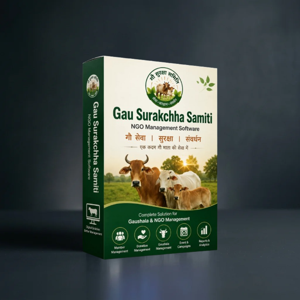 Gau Suva Samiti – NGO Management Software